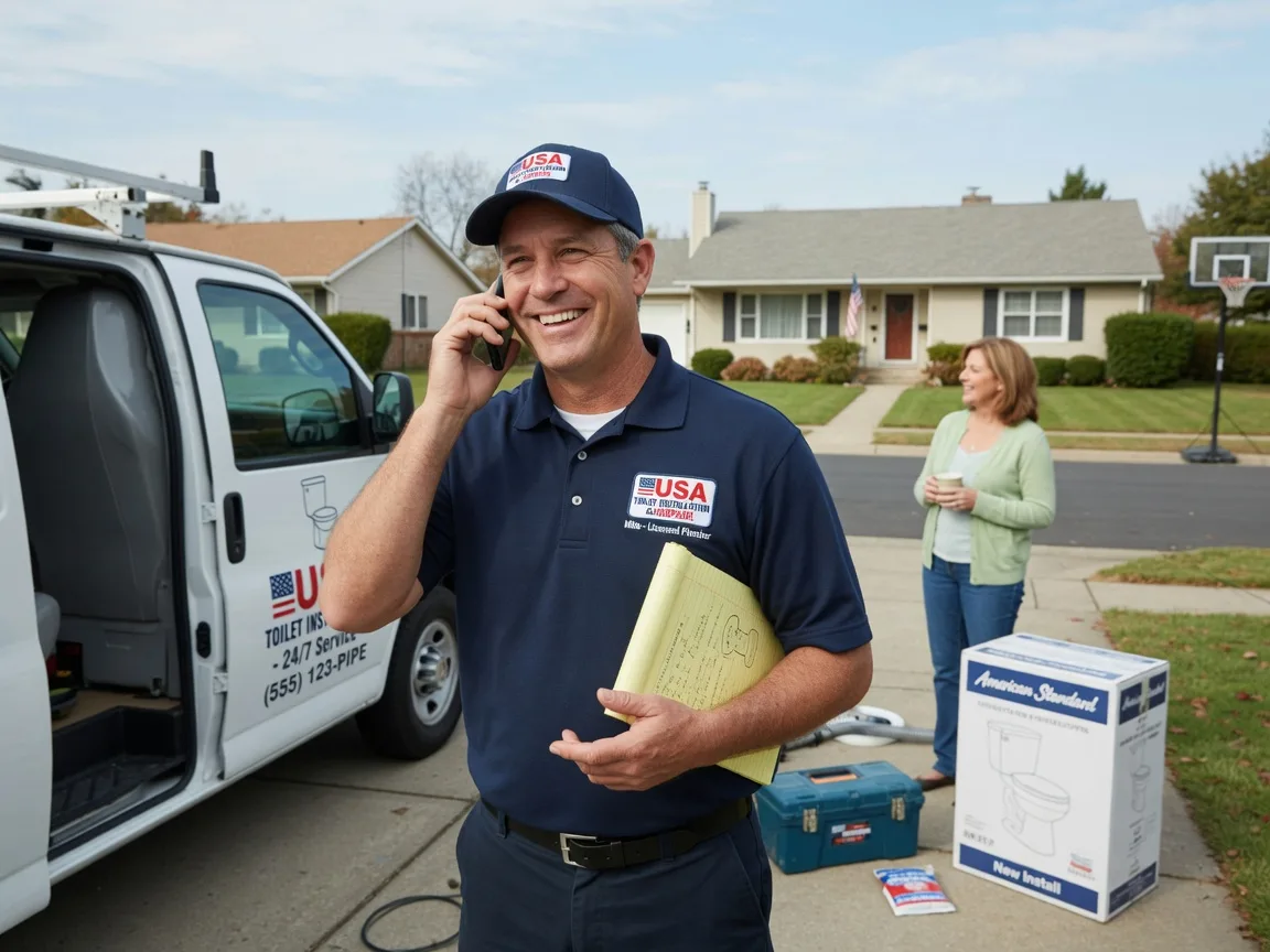 Toilet Installation Sperry, IA FAQs